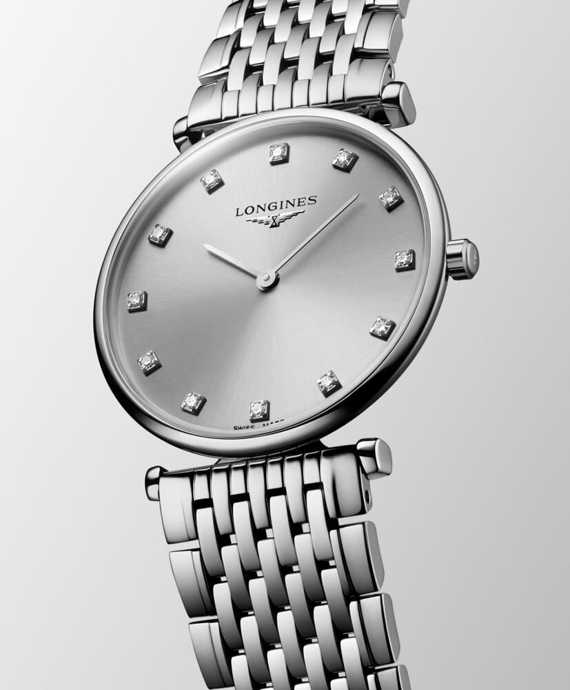 Женские кварцевый часы Longines La Grande Classique de Longines L4.512.4.70.6 серебристый нержавеющая сталь — Изображение 5