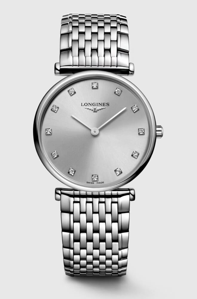 Женские кварцевый часы Longines La Grande Classique de Longines L4.512.4.70.6 серебристый нержавеющая сталь — Изображение 1