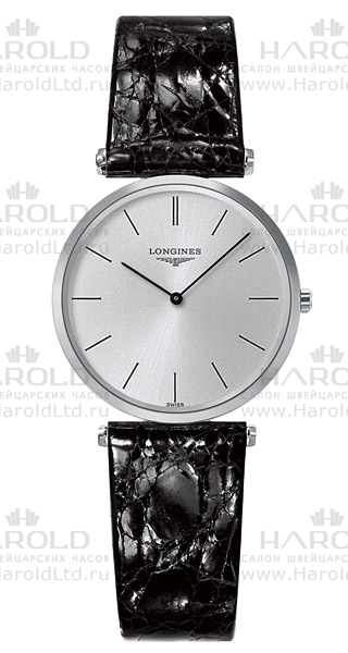 Женские часы Longines La Grande Classique de Longines L4.512.4.72.2, механизм кварцевый, циферблат серебристый, браслет кожа — Изображение 1