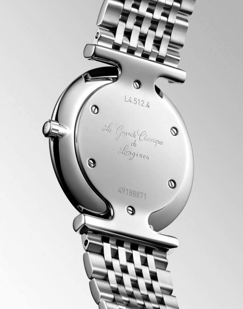 Женские кварцевый часы Longines La Grande Classique de Longines L4.512.4.92.6 зеленый нержавеющая сталь — Изображение 4