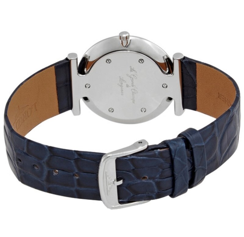Женские часы Longines La Grande Classique de Longines L4.512.4.95.2, механизм кварцевый, циферблат синий, браслет кожа — Изображение 2