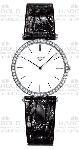 Женские часы Longines La Grande Classique de Longines L4.513.0.12.2, механизм кварцевый, циферблат белый, браслет кожа — Изображение 1