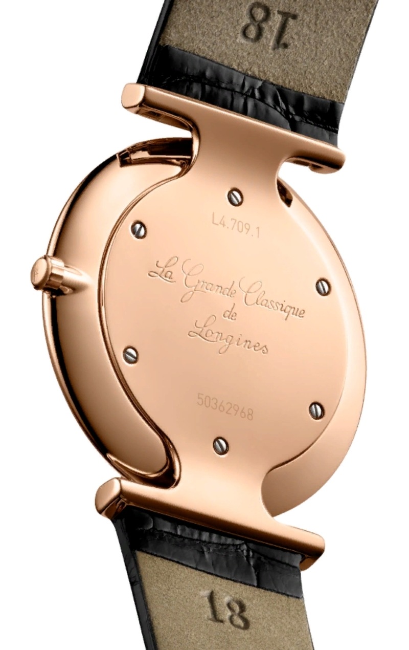 Женские кварцевый часы Longines La Grande Classique de Longines L4.709.1.57.2 черный кожа — Изображение 2