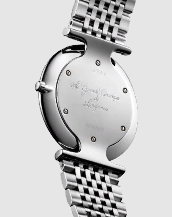 Женские кварцевый часы Longines La Grande Classique de Longines L4.709.4.51.6 черный нержавеющая сталь — Изображение 2