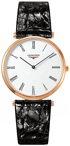 Мужские часы Longines La Grande Classique de Longines L4.755.1.91.2, механизм кварцевый, циферблат белый, браслет кожа — Изображение 1
