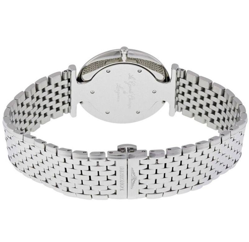 Мужские часы Longines La Grande Classique de Longines L4.755.4.97.6, механизм кварцевый, циферблат синий, браслет нержавеющая сталь — Изображение 2