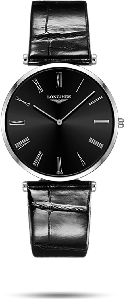 Женские кварцевый часы Longines La Grande Classique de Longines L4.766.4.51.2 черный кожа — Изображение 1