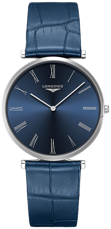 Мужские кварцевый часы Longines La Grande Classique de Longines L4.766.4.94.2 синий кожа — Изображение 1