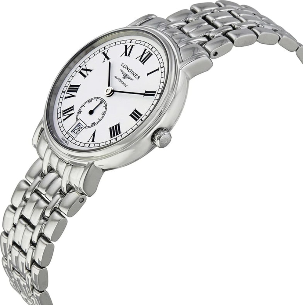 Женские механический с автоподзаводом часы Longines Presence L4.804.4.11.6 белый нержавеющая сталь — Изображение 3