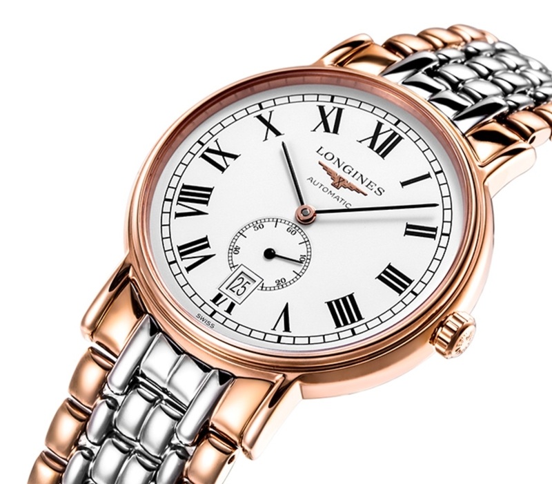 Мужские механический с автоподзаводом часы Longines Presence L4.805.1.11.7 белый нержавеющая сталь + pvd — Изображение 2