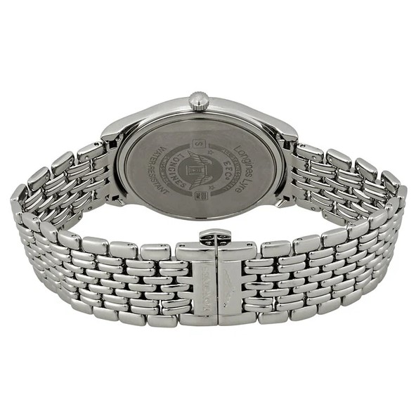 Мужские часы Longines Longines Lyre L4.859.4.11.6, механизм кварцевый, циферблат белый, браслет нержавеющая сталь — Изображение 4