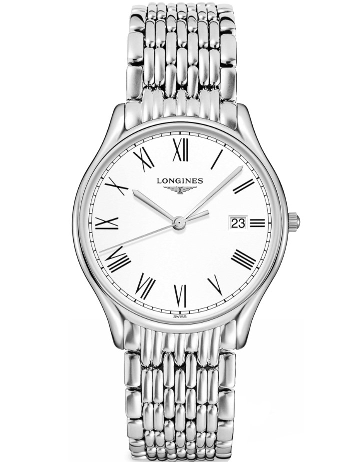 Мужские часы Longines Longines Lyre L4.859.4.11.6, механизм кварцевый, циферблат белый, браслет нержавеющая сталь — Изображение 1