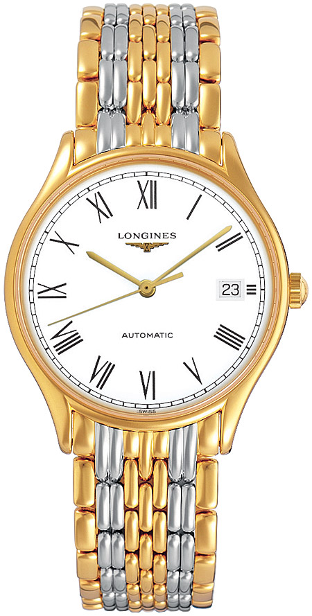 Унисекс часы Longines Longines Lyre L4.860.2.11.7, механизм механический с автоподзаводом, циферблат белый, браслет нержавеющая сталь + pvd — Изображение 1