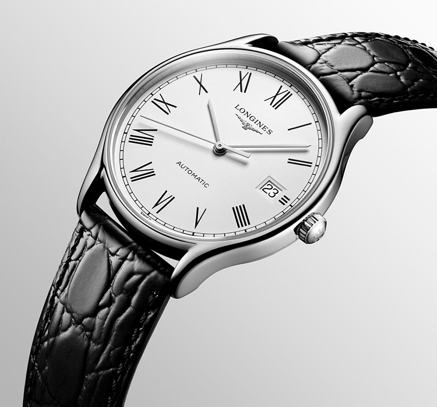Унисекс часы Longines Longines Lyre L4.860.4.11.2, механизм механический с автоподзаводом, циферблат белый, браслет кожа — Изображение 2
