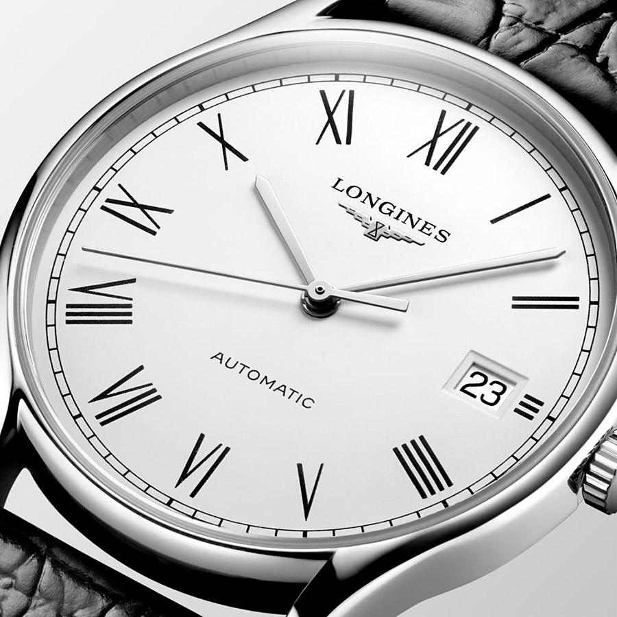 Унисекс часы Longines Longines Lyre L4.860.4.11.2, механизм механический с автоподзаводом, циферблат белый, браслет кожа — Изображение 3