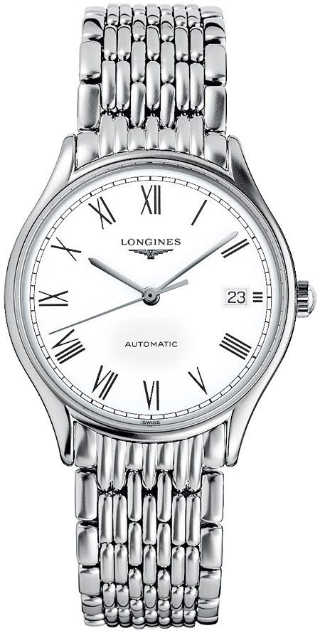 Унисекс механический с автоподзаводом часы Longines Longines Lyre L4.860.4.11.6 белый нержавеющая сталь — Изображение 1