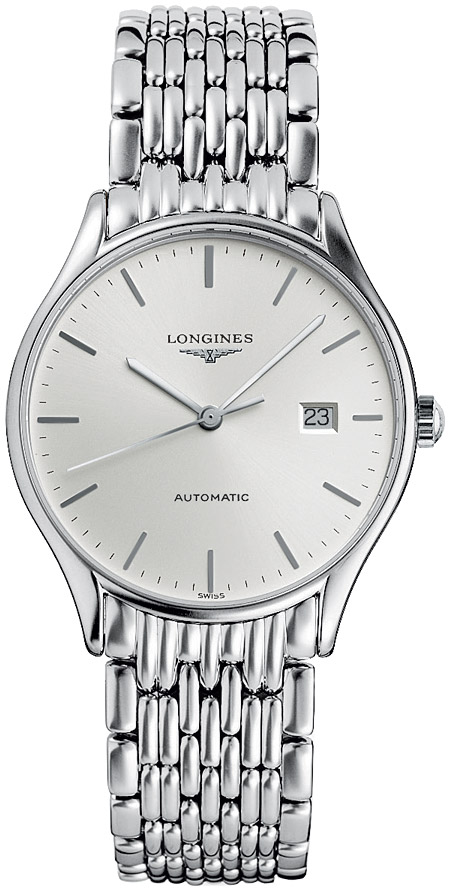 Унисекс часы Longines Longines Lyre L4.860.4.72.6, механизм механический с автоподзаводом, циферблат серебристый, браслет нержавеющая сталь — Изображение 1