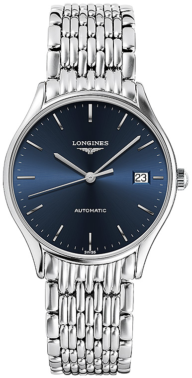 Унисекс часы Longines Longines Lyre L4.860.4.92.6, механизм механический с автоподзаводом, циферблат синий, браслет нержавеющая сталь — Изображение 1