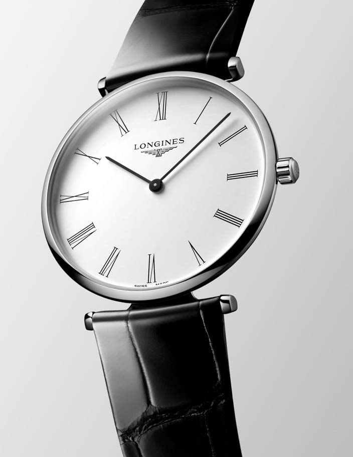 Женские часы Longines La Grande Classique de Longines L4.866.4.11.2, механизм кварцевый, циферблат белый, браслет кожа — Изображение 4