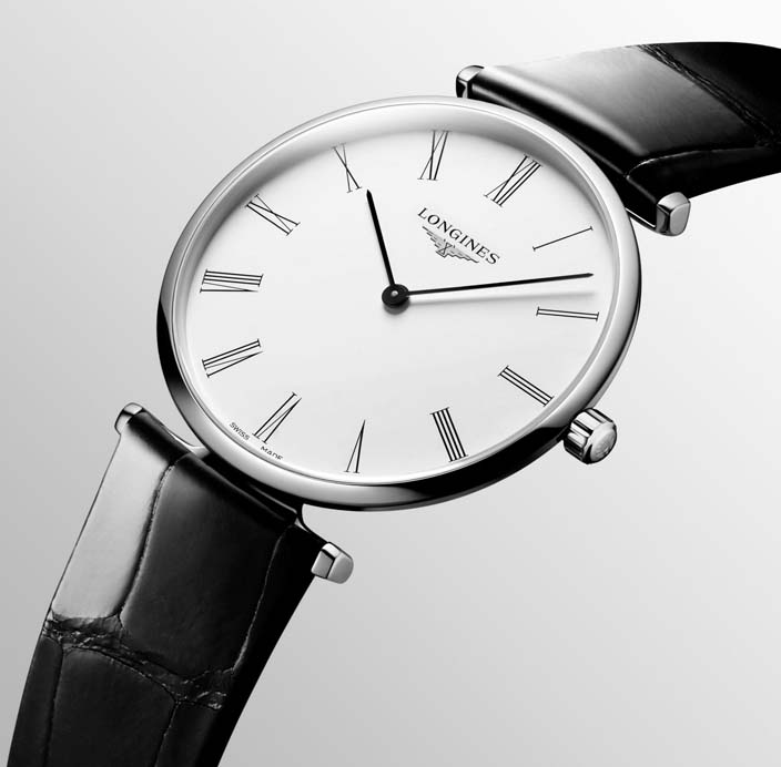 Женские часы Longines La Grande Classique de Longines L4.866.4.11.2, механизм кварцевый, циферблат белый, браслет кожа — Изображение 6
