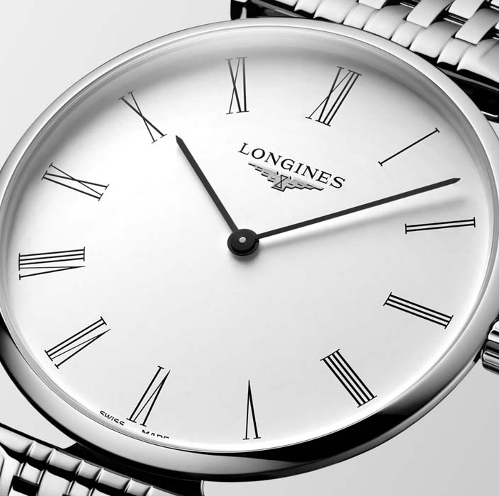 Женские часы Longines La Grande Classique de Longines L4.866.4.11.6, механизм кварцевый, циферблат белый, браслет нержавеющая сталь — Изображение 2