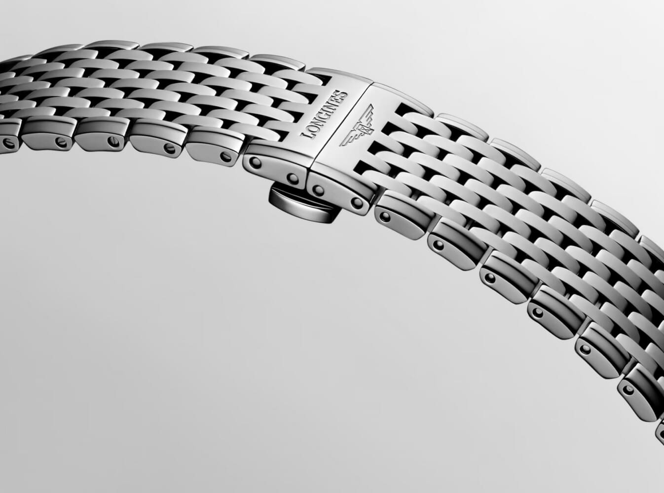 Унисекс часы Longines La Grande Classique de Longines L4.866.4.97.6, механизм кварцевый, циферблат синий, браслет нержавеющая сталь — Изображение 10