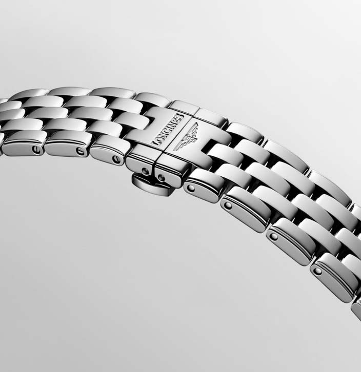 Мужские часы Longines Flagship L4.984.4.70.6, механизм механический с автоподзаводом, циферблат серебристый, браслет нержавеющая сталь — Изображение 5