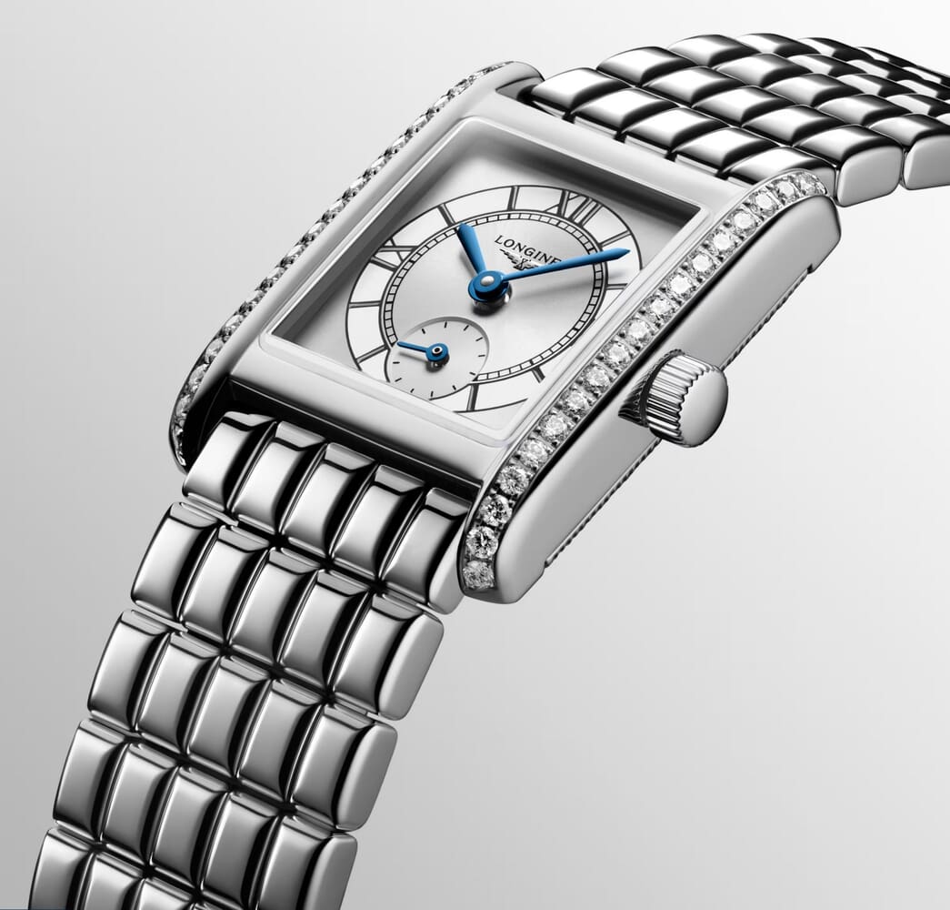 Женские часы Longines Longines Mini DolceVita L5.200.0.75.6, механизм кварцевый, циферблат серый, браслет нержавеющая сталь — Изображение 2