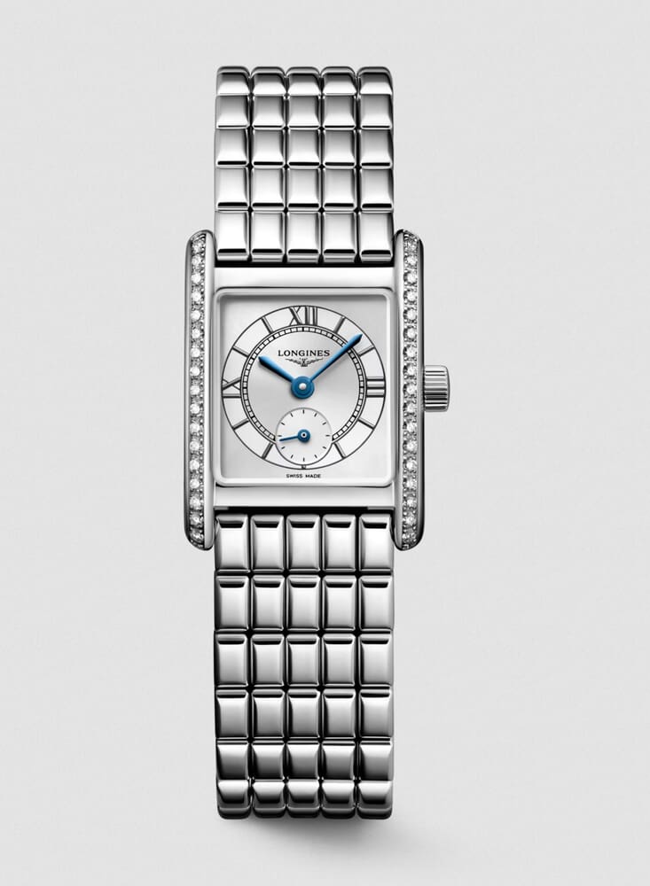 Женские часы Longines Longines Mini DolceVita L5.200.0.75.6, механизм кварцевый, циферблат серый, браслет нержавеющая сталь — Изображение 1