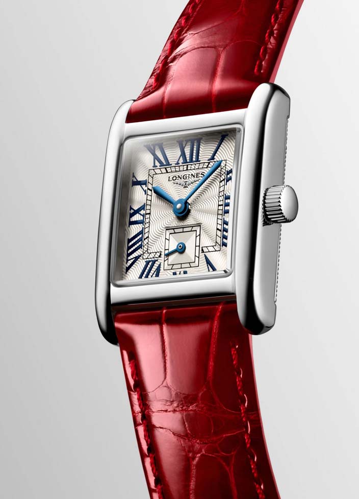 Женские часы Longines Longines Mini DolceVita L5.200.4.71.5, механизм кварцевый, циферблат серебристый, браслет кожа — Изображение 6