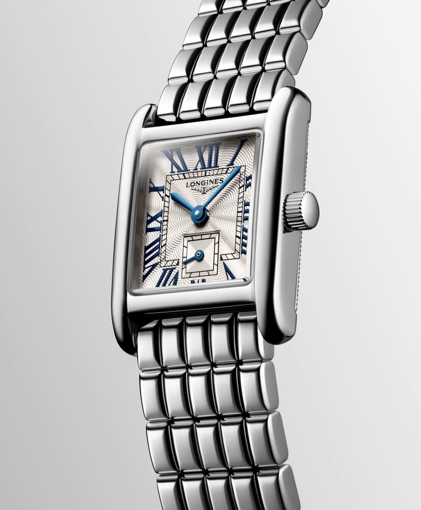 Женские часы Longines Longines Mini DolceVita L5.200.4.71.6, механизм кварцевый, циферблат белый, браслет нержавеющая сталь — Изображение 7