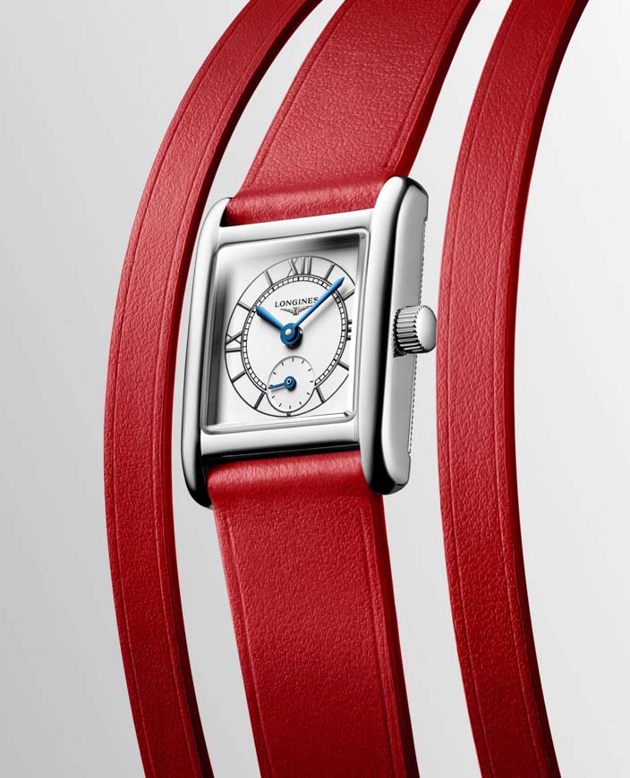 Женские часы Longines Longines Mini DolceVita L5.200.4.75.0, механизм кварцевый, циферблат , браслет кожа — Изображение 4
