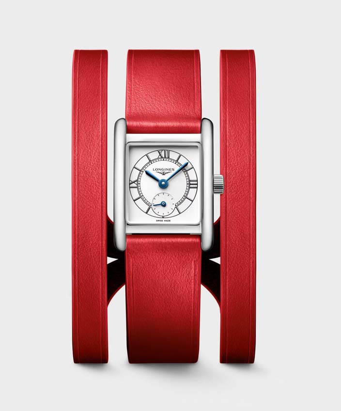 Женские часы Longines Longines Mini DolceVita L5.200.4.75.0, механизм кварцевый, циферблат , браслет кожа — Изображение 1