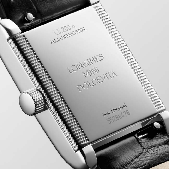 Женские часы Longines Longines Mini DolceVita L5.200.4.75.2, механизм кварцевый, циферблат , браслет кожа — Изображение 4