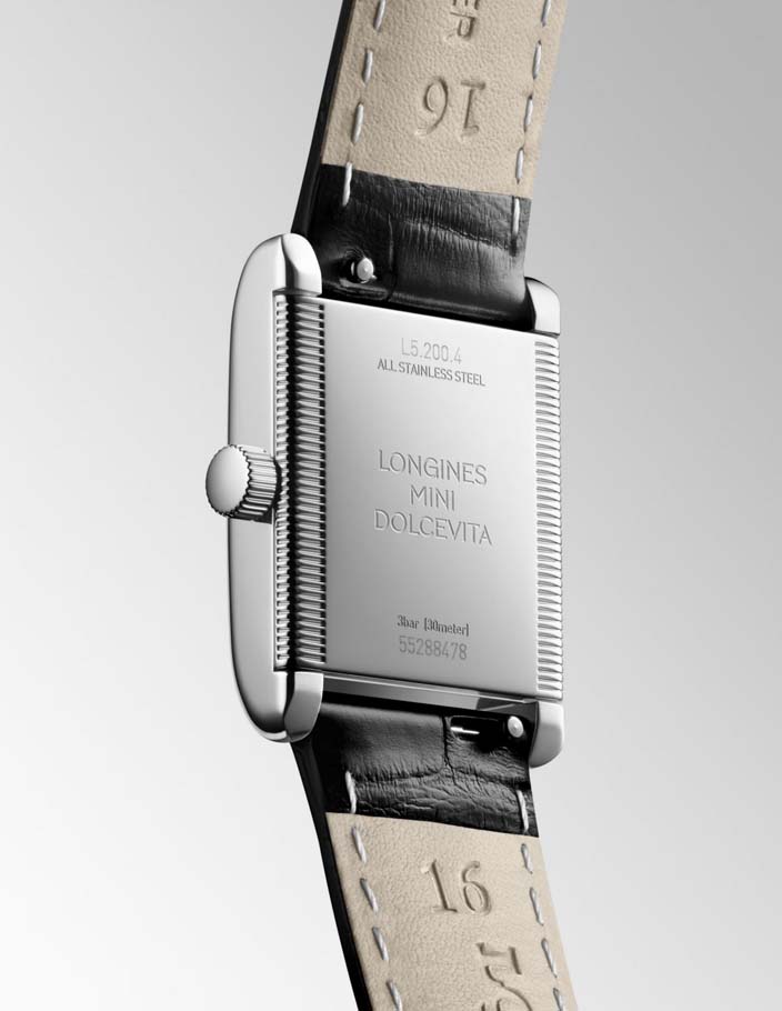 Женские часы Longines Longines Mini DolceVita L5.200.4.75.2, механизм кварцевый, циферблат , браслет кожа — Изображение 7