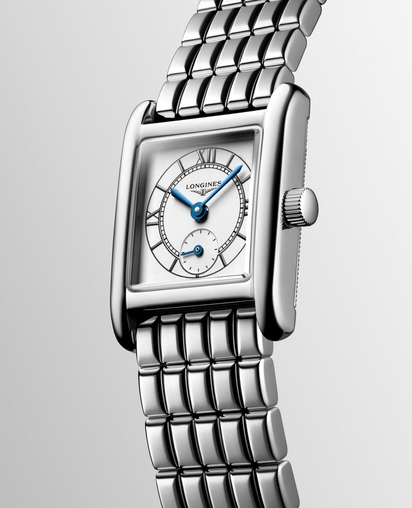 Женские часы Longines Longines Mini DolceVita L5.200.4.75.6, механизм кварцевый, циферблат серебристый, браслет нержавеющая сталь — Изображение 5