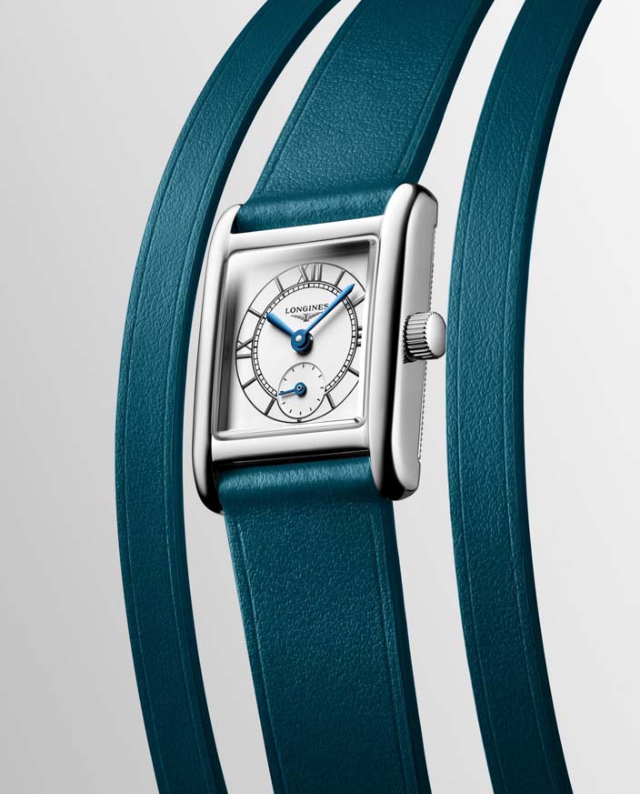 Женские часы Longines Longines Mini DolceVita L5.200.4.75.9, механизм кварцевый, циферблат , браслет кожа — Изображение 4