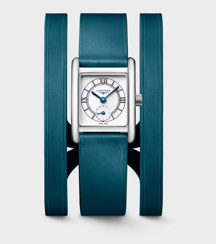 Женские часы Longines Longines Mini DolceVita L5.200.4.75.9, механизм кварцевый, циферблат , браслет кожа — Изображение 1