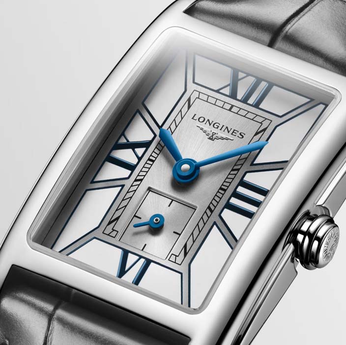 Женские кварцевый часы Longines Longines DolceVita L5.255.4.75.2 белый кожа — Изображение 2