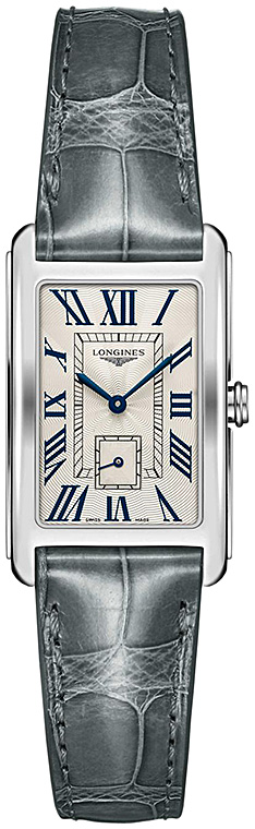 Женские кварцевый часы Longines Longines DolceVita L5.512.4.71.3 серебристый кожа — Изображение 1