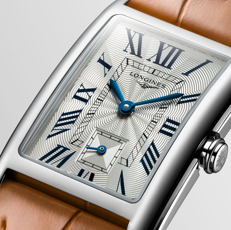 Женские часы Longines Longines DolceVita L5.512.4.71.4, механизм кварцевый, циферблат серебристый, браслет кожа — Изображение 4