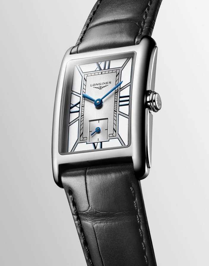 Женские кварцевый часы Longines Longines DolceVita L5.512.4.75.2 белый кожа — Изображение 4