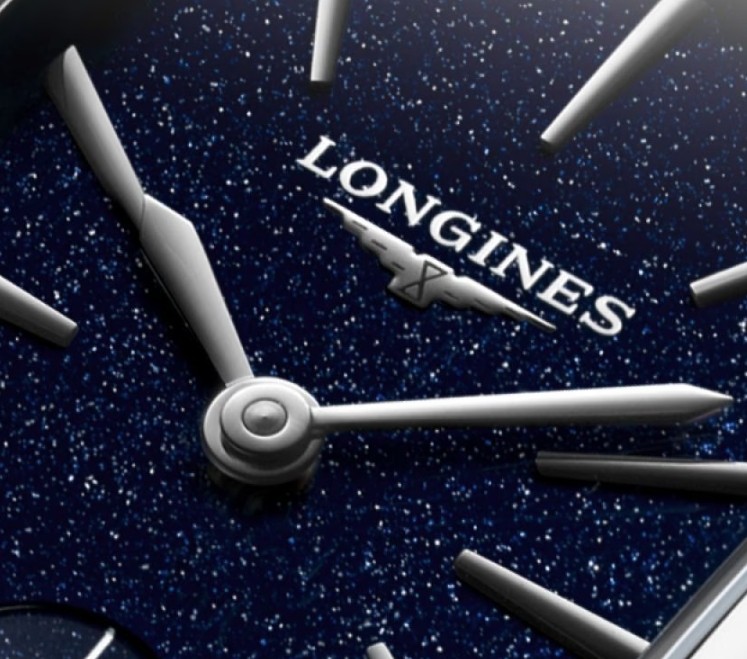 Женские кварцевый часы Longines Longines DolceVita L5.512.4.93.2 синий кожа — Изображение 4