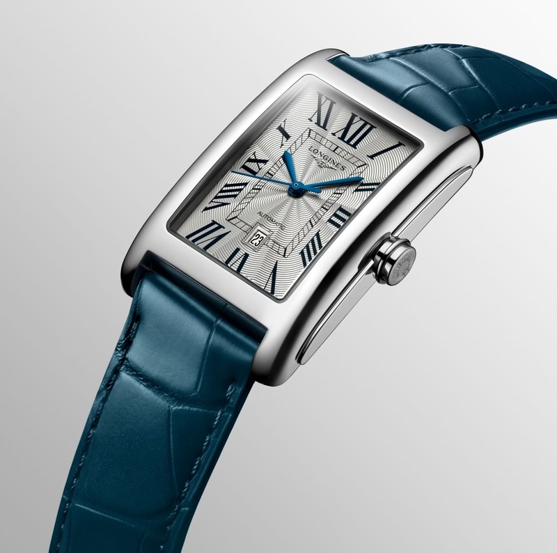 Мужские механический с автоподзаводом часы Longines Longines DolceVita L5.757.4.71.9 серебристый кожа — Изображение 4