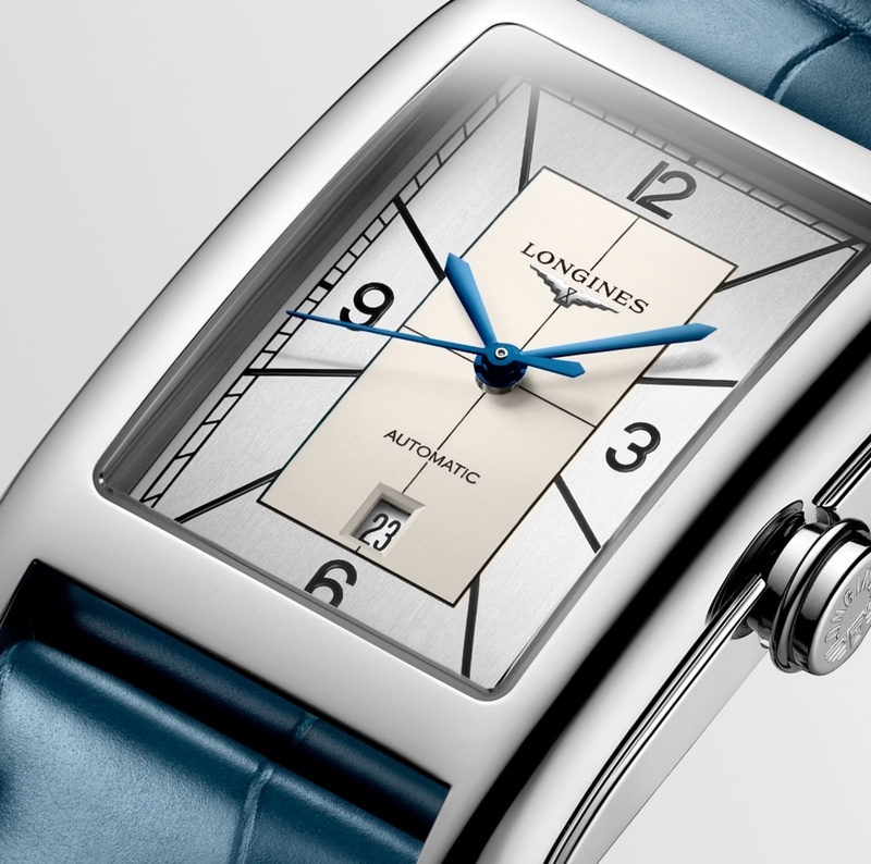 Мужские механический  с автоподзаводом часы Longines Longines DolceVita L5.757.4.73.9 белый кожа — Изображение 3