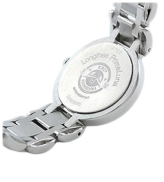 Женские часы Longines Longines PrimaLuna L8.110.0.16.6, механизм кварцевый, циферблат белый, браслет нержавеющая сталь — Изображение 3