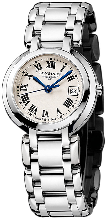 Женские часы Longines Longines PrimaLuna L8.112.4.71.6, механизм кварцевый, циферблат белый, браслет нержавеющая сталь — Изображение 2