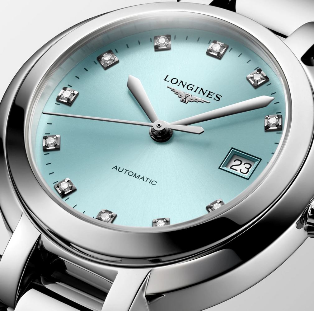 Женские механический с автоподзаводом часы Longines Longines PrimaLuna L8.113.4.90.6 синий нержавеющая сталь — Изображение 7