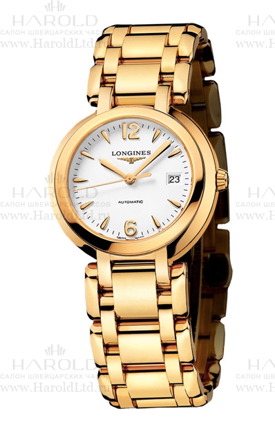 Женские механический с автоподзаводом часы Longines Longines PrimaLuna L8.113.6.16.6 серебристый золото 18к — Изображение 1