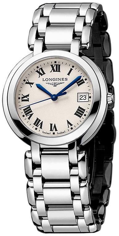 Женские кварцевый часы Longines Longines PrimaLuna L8.114.4.71.6 серебристый нержавеющая сталь — Изображение 2